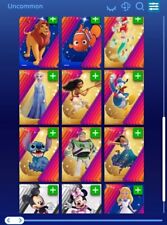 Topps Disney Collect💫Magical Beginnings Set 24 DIGITAL Cards Gold/Blue/White picture