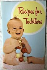 Vintage 1964 Gerber Baby Foods Booklet Recipes for Toddlers Advertisement Book picture