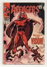 Avengers #57 FR 1.0 1968 1st SA app. Vision picture