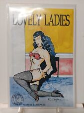 R.G. Taylor's  Lovely Ladies #1   Betty Page Variant Caliber Press  1991  (F394) picture