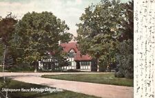 Vintage Postcard 1910 Shakespeare House Wellesley College Massachusetts MA picture
