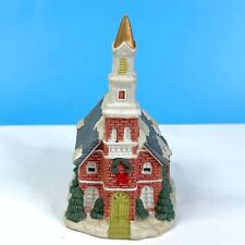 Vintage Beautiful Detail Cobblestone Corners Ceramic Christmas Village Church picture