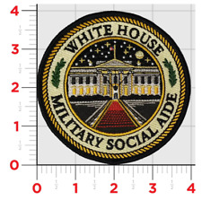 WHITE HOUSE MILITARY SOCIAL AIDE EMBROIDERED PATCH picture