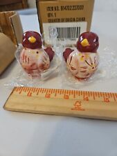 Temp-tations By Tara Old World Cranberry Love Bird Salt and Pepper Shaker Set picture