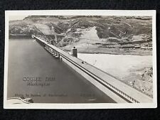 Grand Coulee Washington WA Dam 1944 RPPC Real Photo Postcard picture