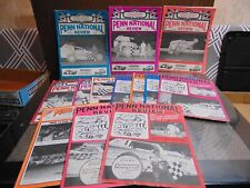 13 Vintage Penn National  Speedway Books  1989 - 1990 - 1991 & 1995 picture
