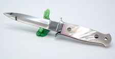 Loveless Style Dagger by Mitch Jenkins, Mother of Pearl scales picture