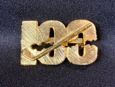 BROKE 100 GOLF Gold Tone Pin / Brooch picture