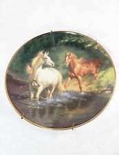 FREE AS THE WIND ~ Horse Plate ~ Franklin Mint The British Horse Society picture