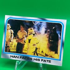 1980 Topps Star Wars The Empire Strikes Back Han Faces His Fate Card #202 picture