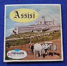 Scarce Vintage Sawyer's C047 I Assisi Italia Italy view-master 3 Reels Packet picture