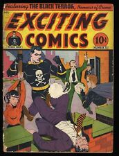 Exciting Comics #13 Inc 0.3 Cover Art by Elmer Wexler Pines 1941 picture