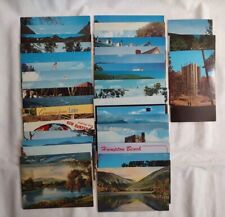 Vintage Lot Of 40 New Hampshire Postcards Hinsdale Library Sunapee Skiing Church picture