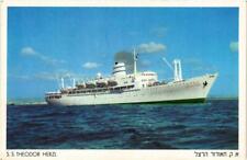 CPA AK S.S. THEODOR HERZL SHIPS (704134) picture