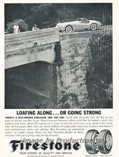 1962 Jaguar XK120 XK140 Firestone Original Advertisement Print Art Car Ad J846 picture