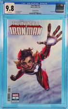 Invincible Iron Man #1 (Tao Ironheart Var) CGC 9.8 picture
