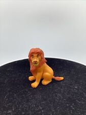 Vintage Disney Lion King Adult Simba King Mufasa Toy Figure Pencil Topper 7-1 picture