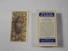 Brooke Bond Tea Cards Wildlife in Danger 1963 Complete Set 50 picture