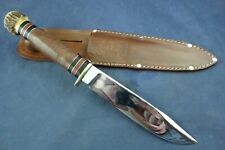 Vintage WR Case & Sons Bradford Knife with Sheath picture