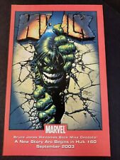 Marvel Comics THE INCREDIBLE HULK Mike Deodata ~Vintage Comic Page PRINT AD 2003 picture