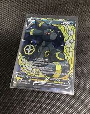 CUSTOM Umbreon Shiny/ Holo Pokemon Card Full/ Alt Art Stained Glass NM 1 picture