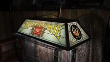 Vintage 1982 Miller Time & Lady In Moon Hanging Billiards/Pool Table Light picture