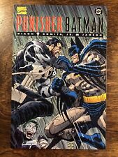 PUNISHER / BATMAN DEADLY KNIGHTS 1 ROMITA JR COVER DC / MARVEL 1994 VG picture