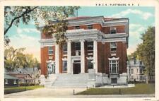 Plattsburg, NY New York  YMCA BUILDING  Clinton County ca1920's Vintage Postcard picture