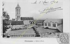 CPA 95660 Champagne On Oise Church & School Edit Fremont ca1904 picture