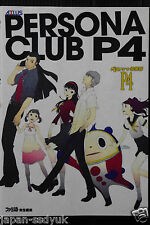 Shin Megami Tensei Persona 4 Persona Club - JAPAN Atlus Book picture