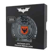 DC Batman the Dark Knight Limited Edition Gotham City Police Badge Medallion LE picture
