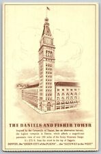 Denver, Colorado CO - The Daniels and Fisher Tower - Vintage Postcard - Unposted picture
