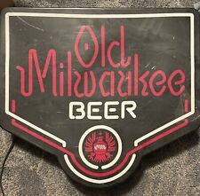 Vintage Old Milwaukee Beer Lighted Sign Bar/Tavern - Works picture
