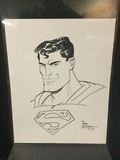 JOE STATON Original DC SUPERMAN  11 X 14 Artwork & Autograph (In Person) picture