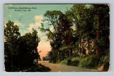Kansas City MO-Missouri, Cliff Drive, North Terrace Park, c1910 Vintage Postcard picture