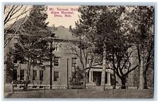 Peru Nebraska NE Postcard Mt. Vernon Hall State Normal Building c1910's Antique picture