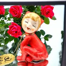 Lil' Devil Figurine Valentines Gift Your My ONLY VICE Anniversary Vintage Josef  picture