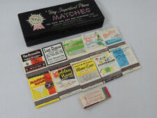 Vintage 1957 VERY IMPORTANT PLACES Novelty Gag Matches w/ Box TIP ‘N TWINKLE picture