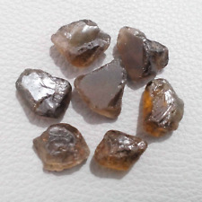 Excellent Smoky Quartz 7 Pcs Raw Size 15-23 MM Smoky Raw Crystal Making Jewelry picture