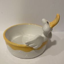 Vintage Ganz Bella Casa Unique Ceramic Duck Bowl picture