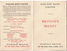 Britain's Money 1951 Midland Bank Limited Illustrated Brochure picture