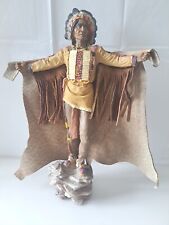 Vintage Native America Indian Chief Figurine picture