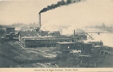 EVERETT WA - Everett Pulp and Paper Company Postcard picture