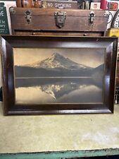 Antique Benjamin Gifford Photograph 1899 Oregon Mt. Hood From Lost Lake picture
