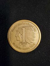 Sharkeys Nugget Casino EXCELLENT $1 One Dollar Gaming Token - 1979 VINTAGE RARE picture
