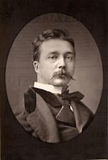 French Artist Jules Lefebvre antique 1880s photoglypty photograph picture