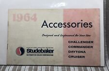 1964 Studebaker Accessories Challenger Commander Daytona Cruiser Orig Brochure picture