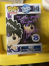 Hiei Funko pop 547 YuYu Hakusho Chuck Huber signed Beckett Authenticated D4 picture