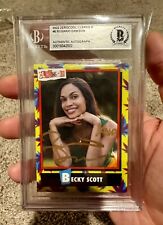 Rosario Dawson Signed Zerocool Clerks 3 Card. Beckett Certified And Slabbed picture