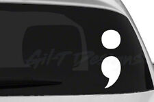 Semicolon Choose to Keep Going #2 Decal Vinyl Sticker, Awareness, Depression picture